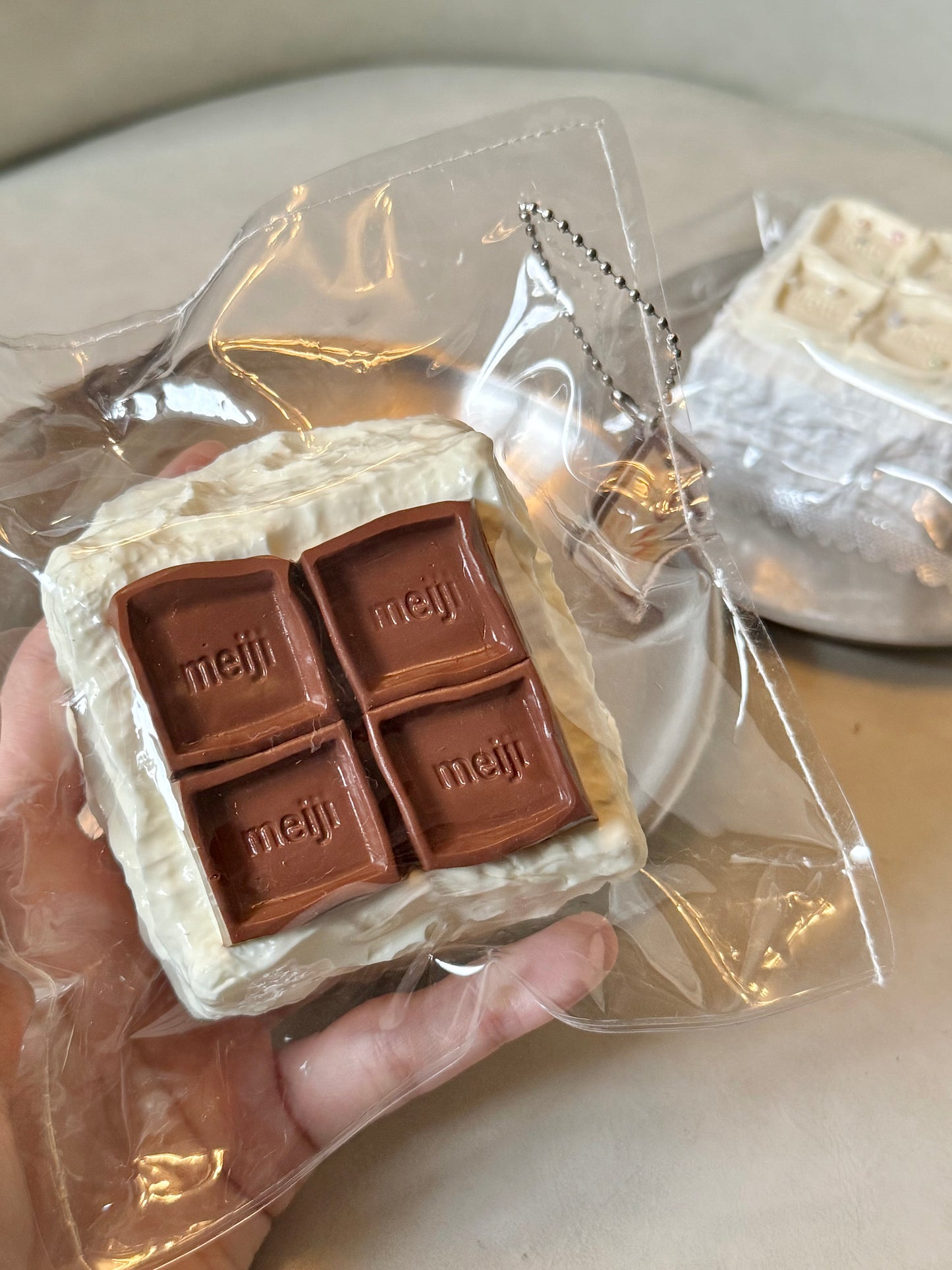 Chocolate Bar Squishy, ASMR Toys, Fake Food Slime